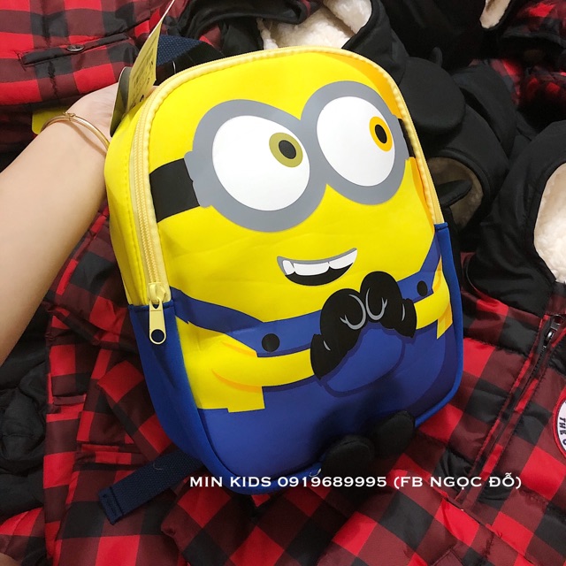 [Xuất] Balo Minion xuất ZR cho bé siêu dễ thương