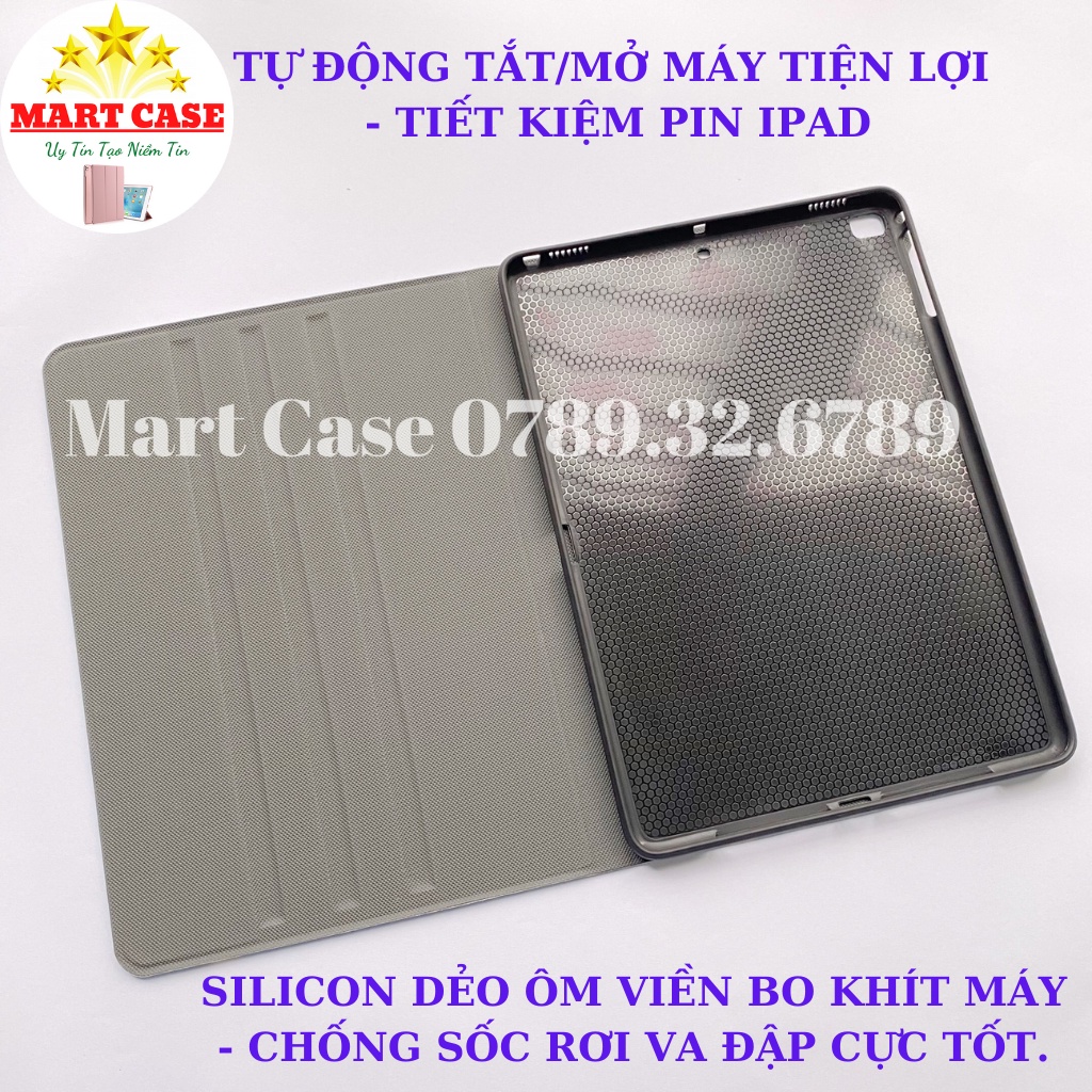 Ốp ipad Pro 11/Air 3/Pro10.5/Mni 1/2/3/4/5 Silicon hình cute -MART CASE