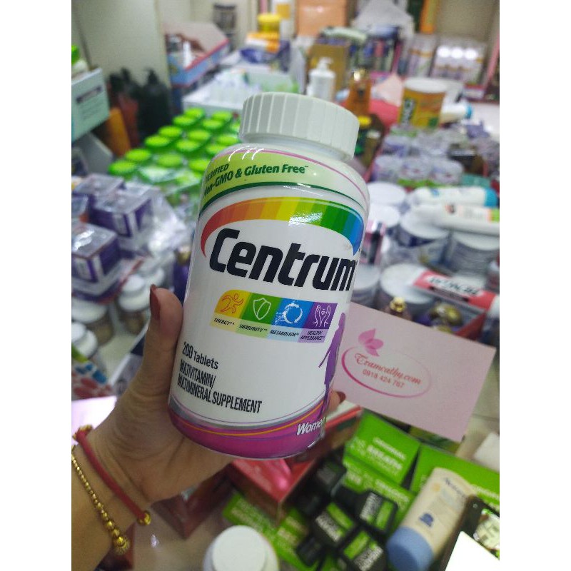 centrum women Centrum nữ bổ tổng hợp cho nữ dưới 50 tuổi HSD5-2022 | Thế Giới Skin Care