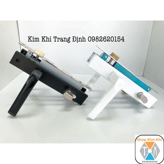 Bộ Khóa Tay Gạt Lắp Cửa Nhôm Hệ 4500 Việt Pháp