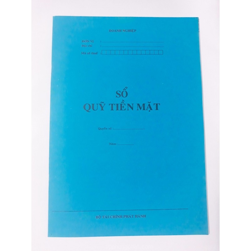 Sổ quỹ tiền mặt