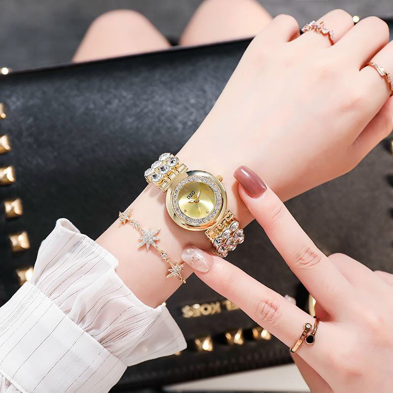 Đồng hồ thời trang nữ DZG S5 đính đá cao cấp | BigBuy360 - bigbuy360.vn