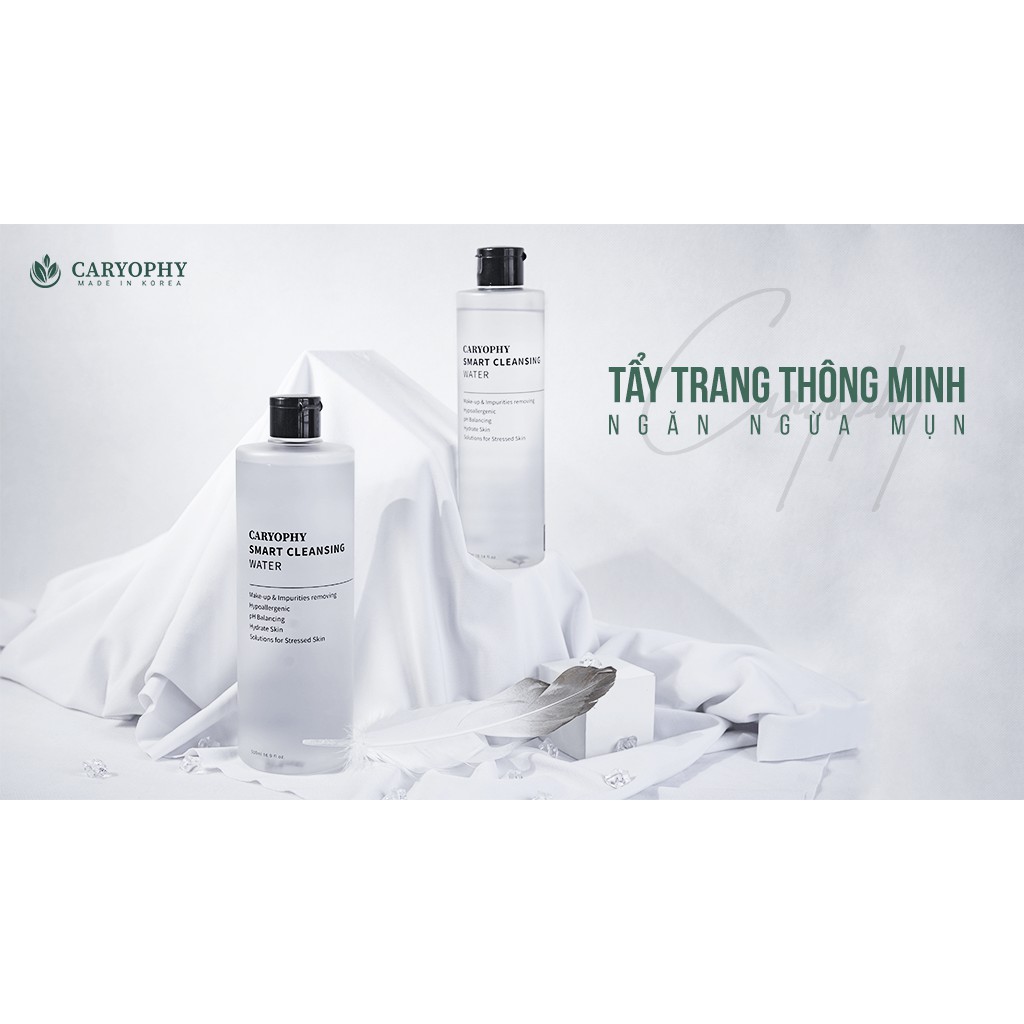 Nước tẩy trang thông minh dịu nhe Caryophy Smart Cleansing Water _ CARYOPHY Chính Hãng