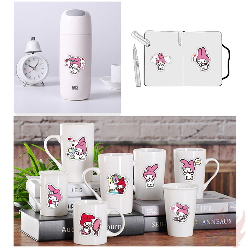 ❉ My Melody - Series 03 Sanrio Character Stickers ❉ 50Pcs/Set Anime DIY Fashion Mixed Doodle Decals Stickers