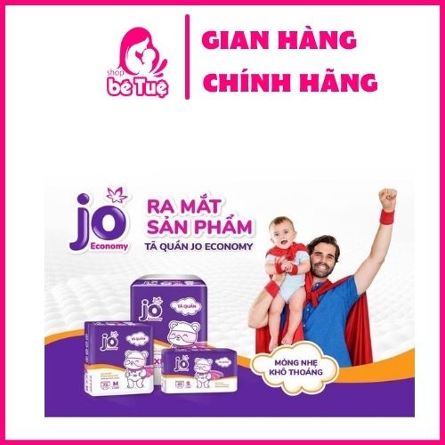 Bỉm JO quần Economy - Size M72/L66/XL60/XXL54 [MẪU MỚI]