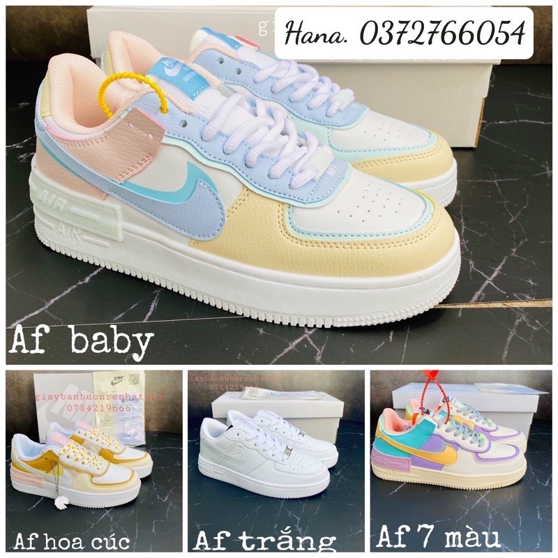 [ẢNH THẬT] Giày af1 shadow mẫu mới 2021