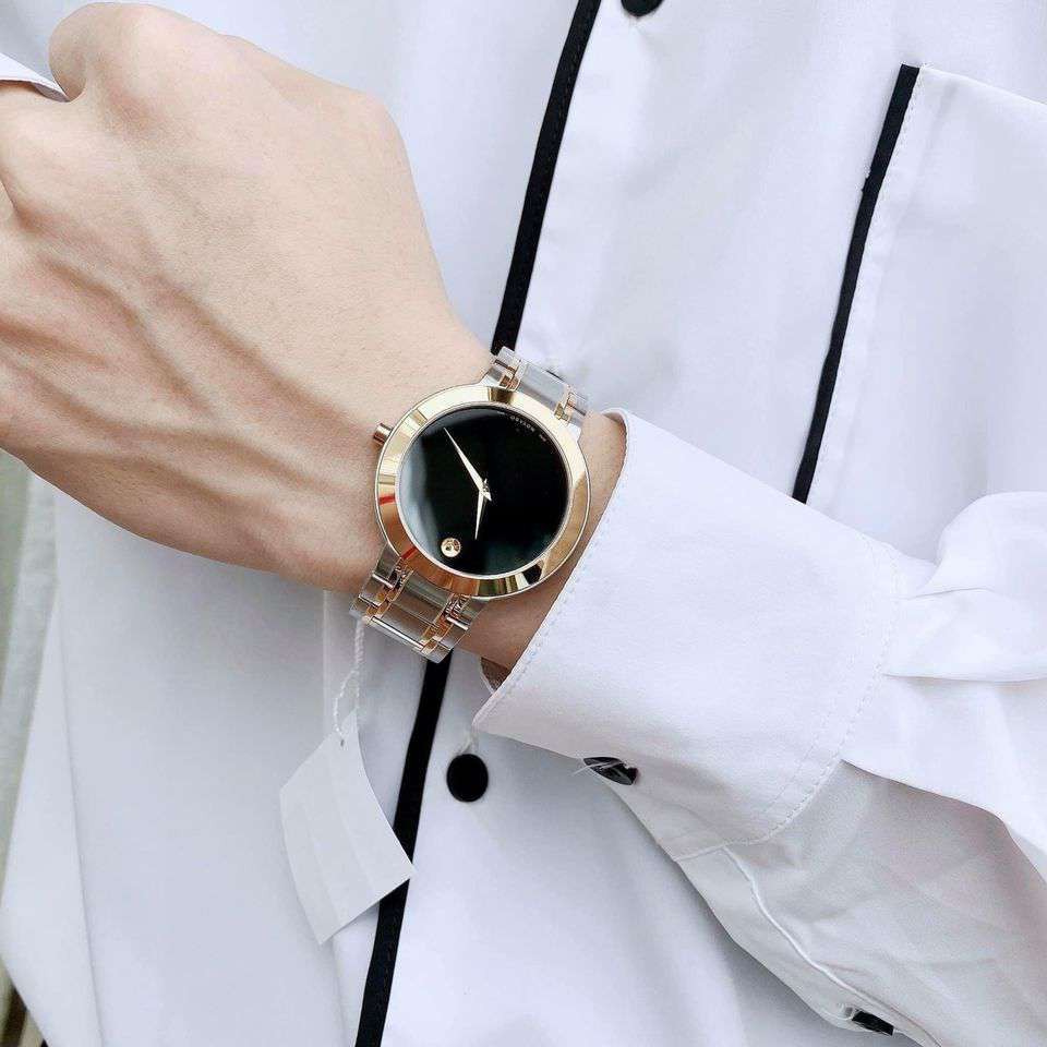 Đồng Hồ Nam Movado Juro Demi Gold 0607443