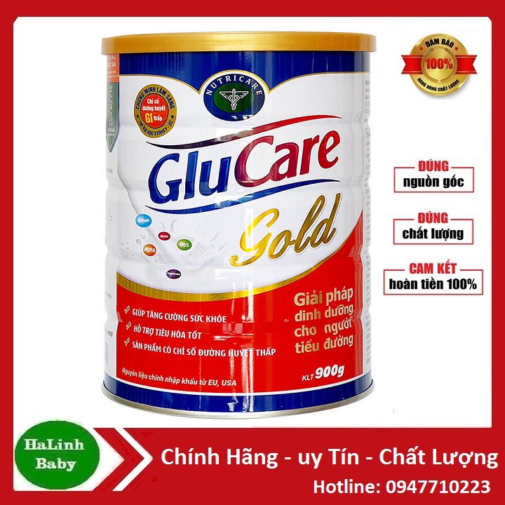 Sữa bột Glucare gold 900g [Date 2023]