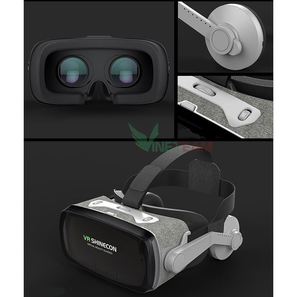 Kính Thực Tế Ảo cho điện thoại VR Shinecon 2018 version 7 G07E -dc3343