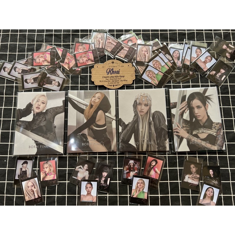 Album ảnh Blackpink BORN PINK DIGIPACK ver.