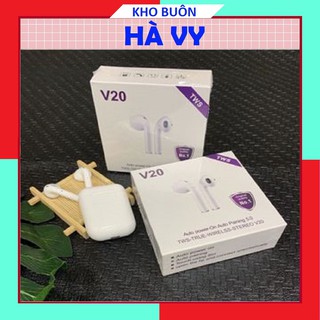 Tai nghe bluetooth v20 - kết nối bluetooth 5.0 - có mic đàm thoại