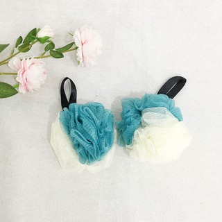 Bông tắm tròn cao cấp 2 màu-2458 SIÊU THỊ TIỆN ÍCH