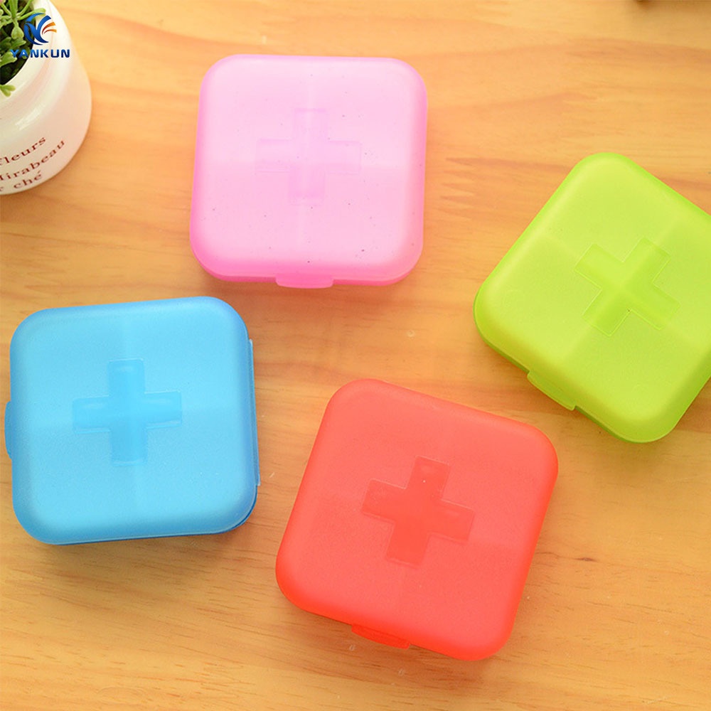 Hộp Đựng Thuốc Mini Theo Một Ngày Kiểu Dáng Ngẫu Nhiên