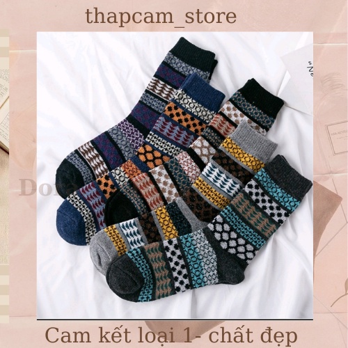 SET 5 ĐÔI TẤT THỔ CẨM M21