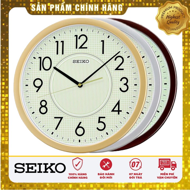 Đồng hồ Treo tường Seiko QXA629B | Seiko QXA629G - Chính hãng Nhật Bản - Dạ quang siêu sáng