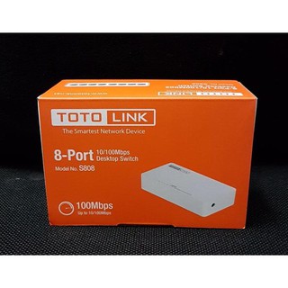 Bộ Chuyển Đổi Totolink S808 8 Cổng 10 / 100mbps
