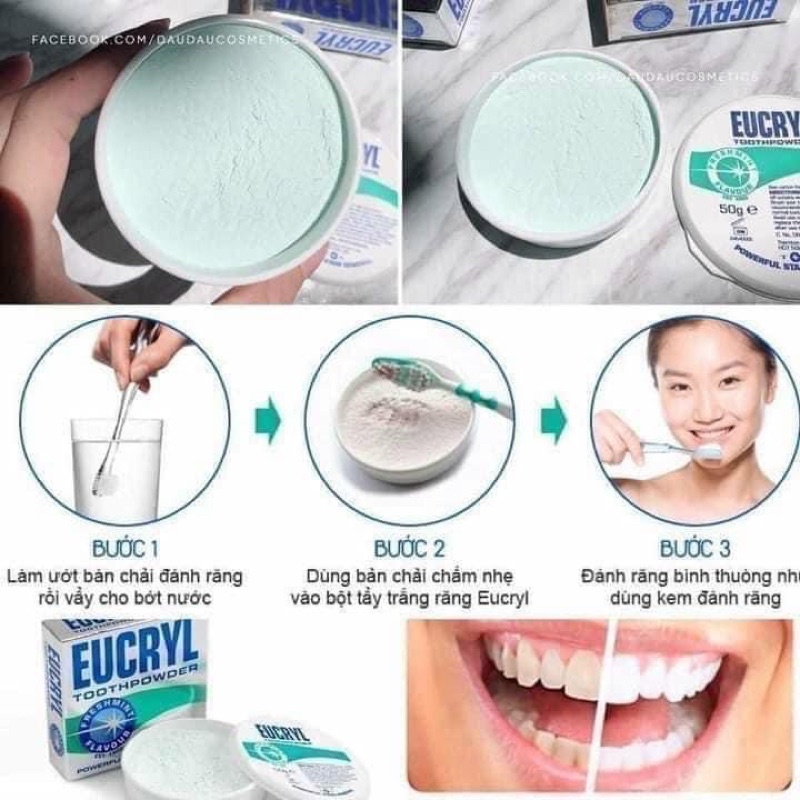 BỘT TRẮNG RĂNG EUCRYL