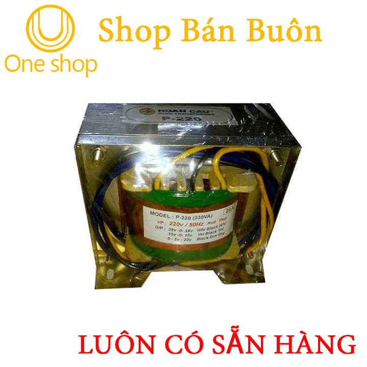 Biến Áp 20A 38V 0 38V, 15V 0 15V, 0V, 5V, 23V