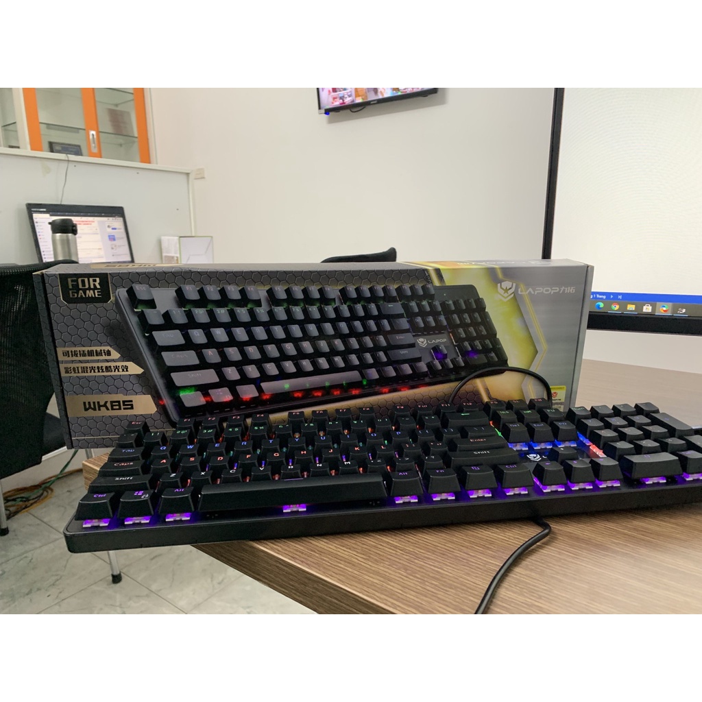 Bàn Phím Cơ Có Dây LAPOP WK85