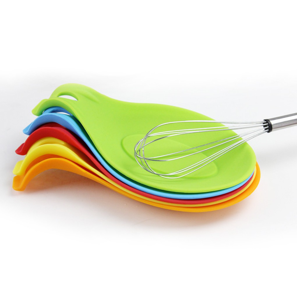 Dụng cụ kê muỗng bằng silicone đa năng tiện lợi