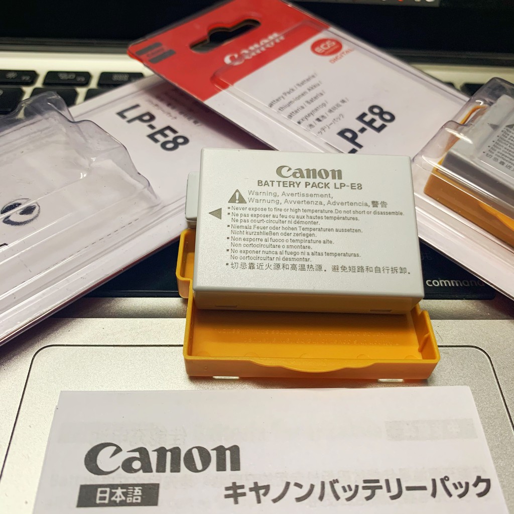 Pin Máy Ảnh Canon LP-E8 (LP E8 ) 1120mAh cho các loại máy Canon 550D, 600D, 650D, 700D