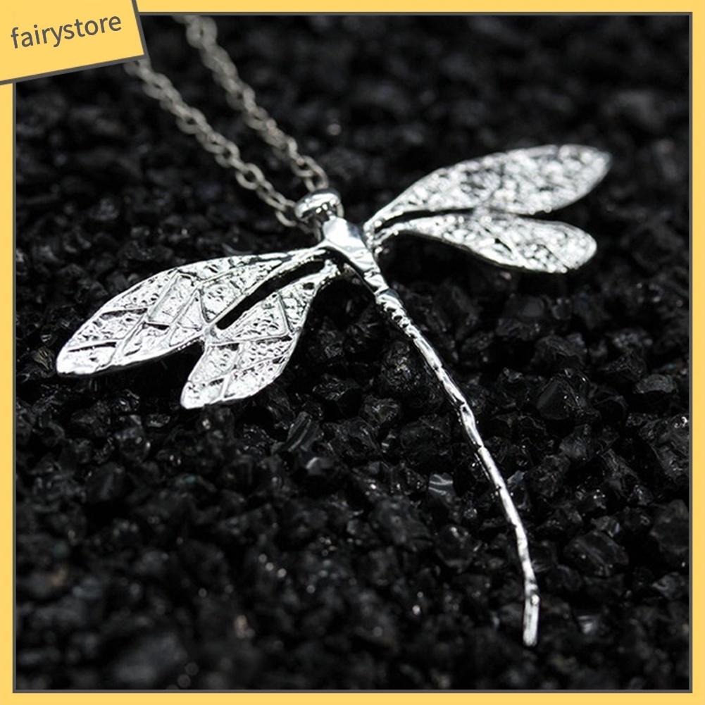 Dây chuyền mặt hình chuồn chuồn thời trang cho nữ