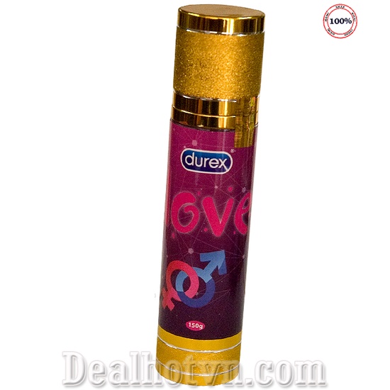 Gel bôi trơn Durex Love 150g. gel bôi trơn tình dục tăng khoái cảm kéo dài thời gian