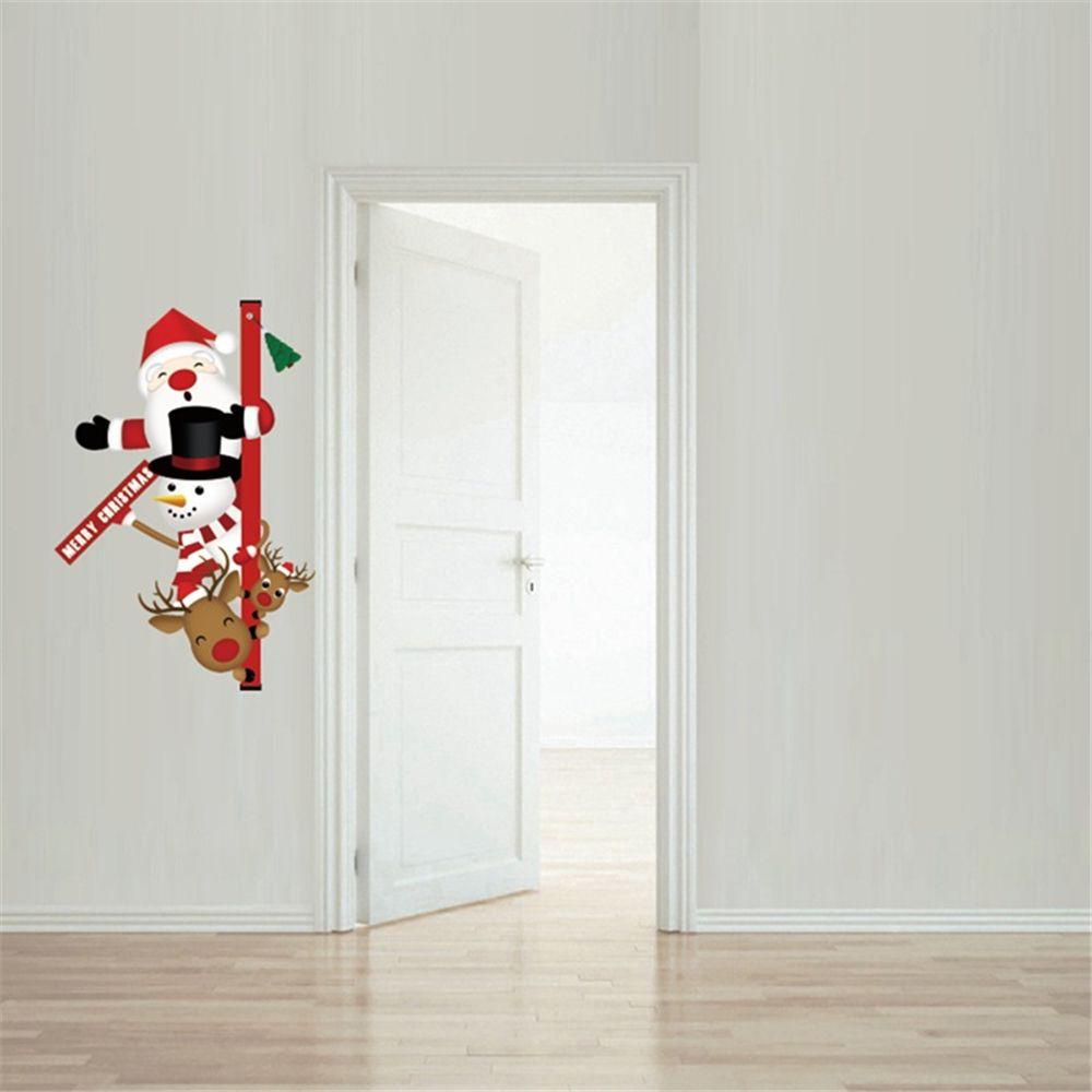 CONOPERY Đề Can Dán Cửa Sổ Trang Trí Giáng Sinh Năm Mới
