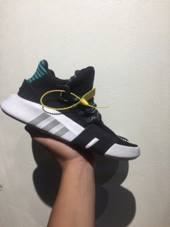 giầy eqt bask adv đen trắng