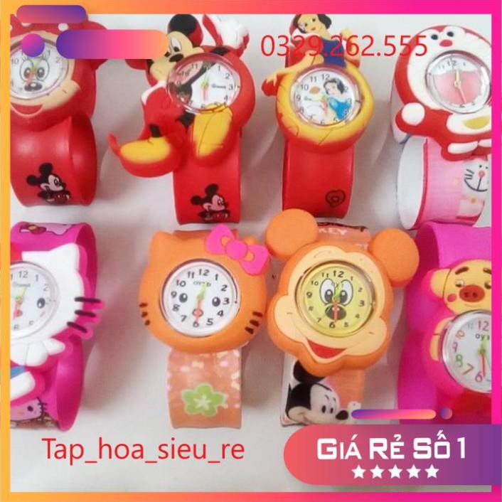 (Rẻ Vô địch) Đồng hồ đập tay dành cho trẻ em (cả bé trai và bé gái) nhiều mẫu siêu đáng yêu
