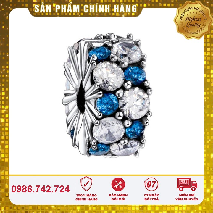 [Hàng cao cấp] Charm Bạc S925 ALE Cao Cấp - Charm bạc gắn đá Bule, White - Mã sản phẩm CHARMBAC_DNJ00027