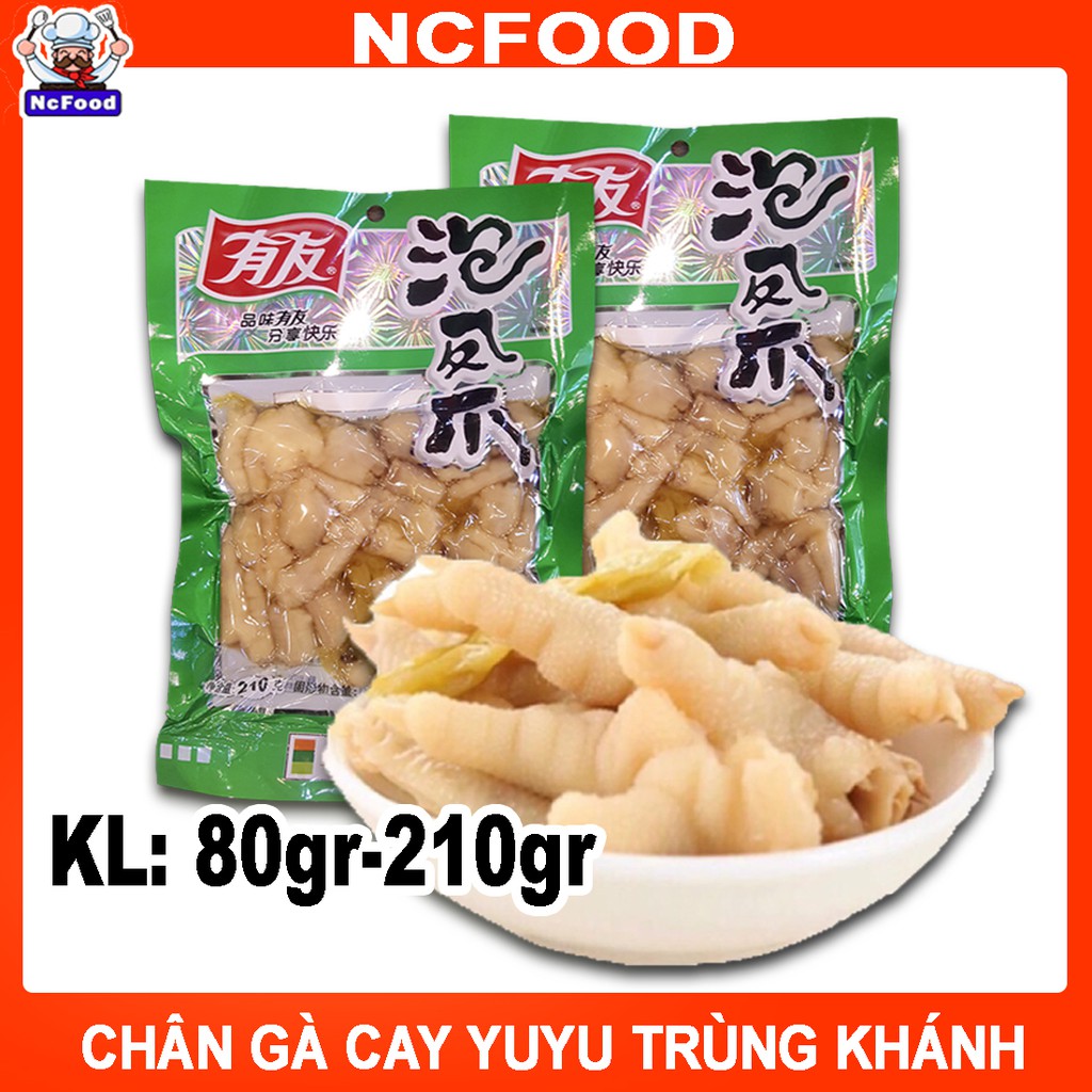 Chân Gà Cay YuYu Trùng Khánh (80g-210g) (NCFOOD)