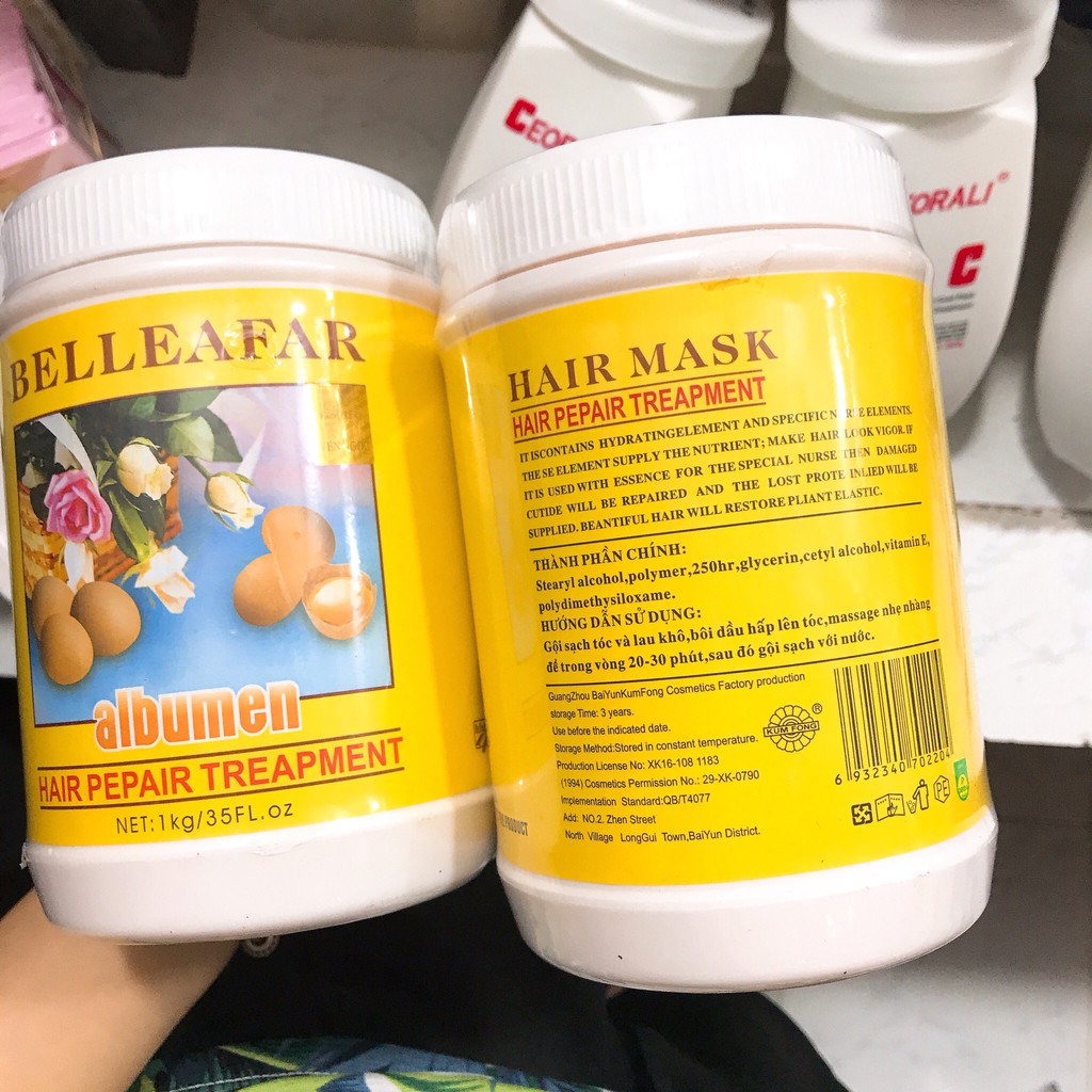 HẤP DẦU BELLEAFAR TRỨNG GÀ 1000ml