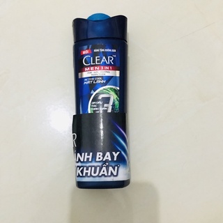 Thanh lý 3 Chai dầu gội clear men 70g, 140g date Tháng 5/2026