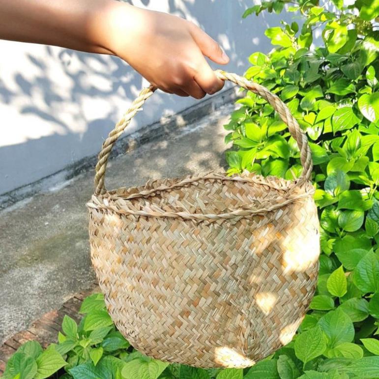 Tre tự nhiên- Túi cói bị cói xách tay bảo vệ môi trường -Mây tre đan việt