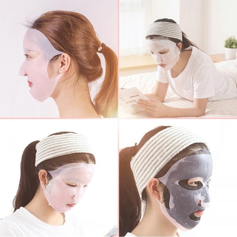 Mặt Nạ Silicone Dưỡng Ẩm Giảm Nếp Nhăn Tiện Dụng