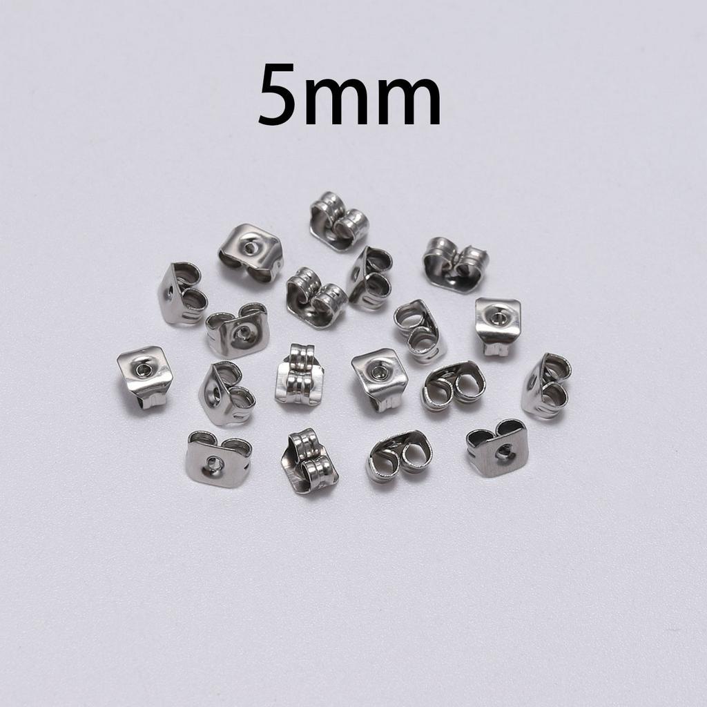 Set 100 chuôi gắn khuyên tai St.kunkka bằng thép không gỉ phong cách thời trang