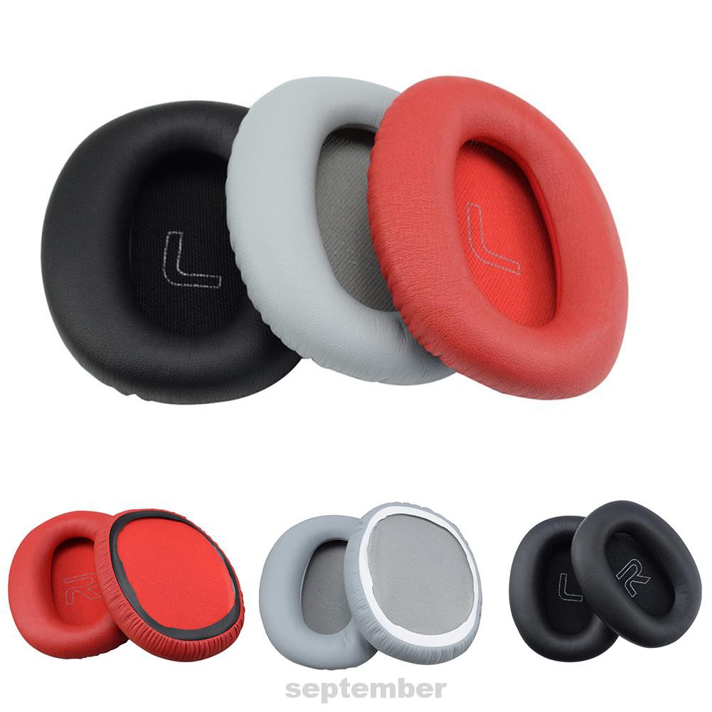 2pcs Ear Pad Home Dustproof Protective Elastic Comfortable Music Stereo Sound Enhance Bass For Edifier W820BT