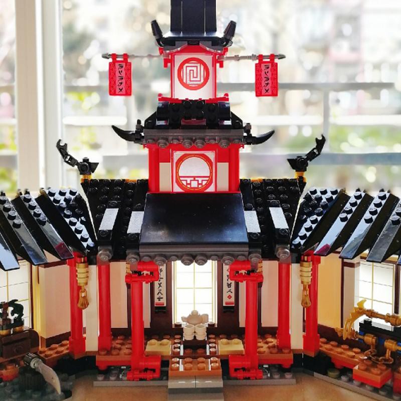 (CÓ SẴN) Lắp ráp ninjago Bela 11165 Ngôi đền tu viện Ninjago Đấu Trường Luyện Công