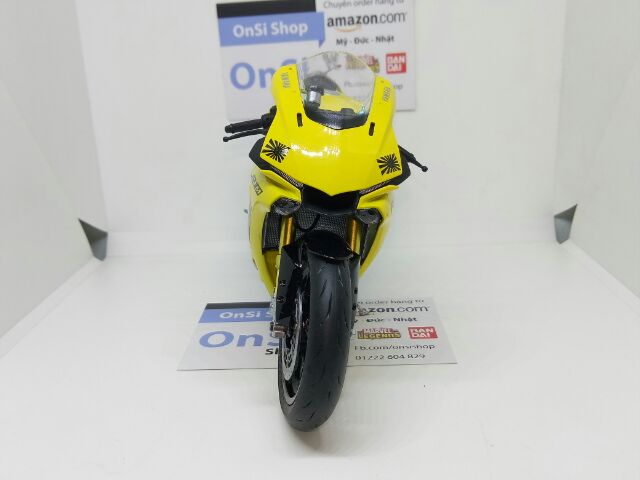 YAMAHA YZF - R1M 1/12 TAMIYA MÔ HÌNH XE MOTOR ĐỘ LB + AK