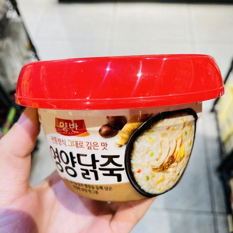 Cháo gà hầm sâm hàn quốc DONGWON [양반] 영양닭죽 285g
