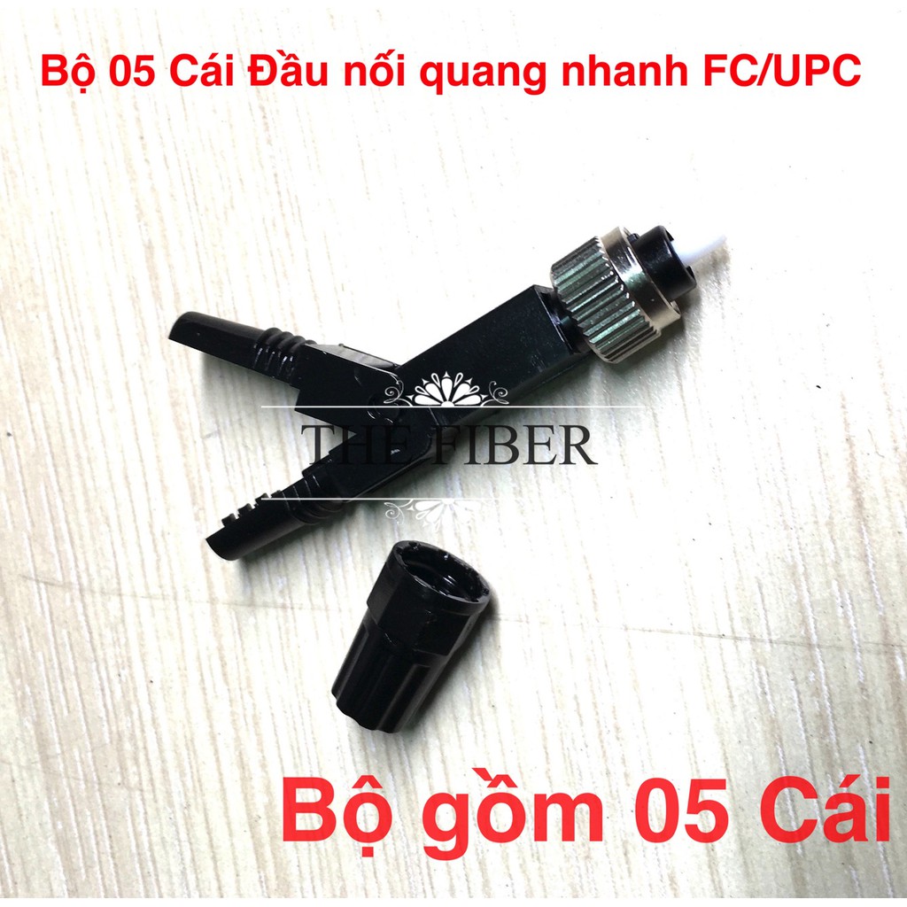 Bộ 05 Cái Đầu nối quang nhanh FC/UPC