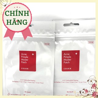 Miếng dán trị mụn COSRX Acne Pimple Master 24 miếng dán Mẫu Mới 2020 Mã 1377749614