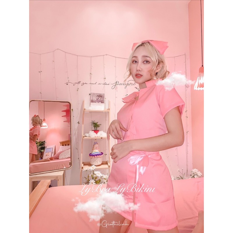 cosplay y tá hồng kèm mũ | BigBuy360 - bigbuy360.vn