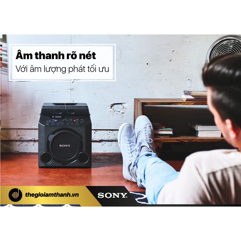 [Mã ELHACE giảm 4% đơn 300K] Dàn Âm Thanh Hifi Sony GTK-PG10 Bảo Hành Chính Hãng 12 Tháng