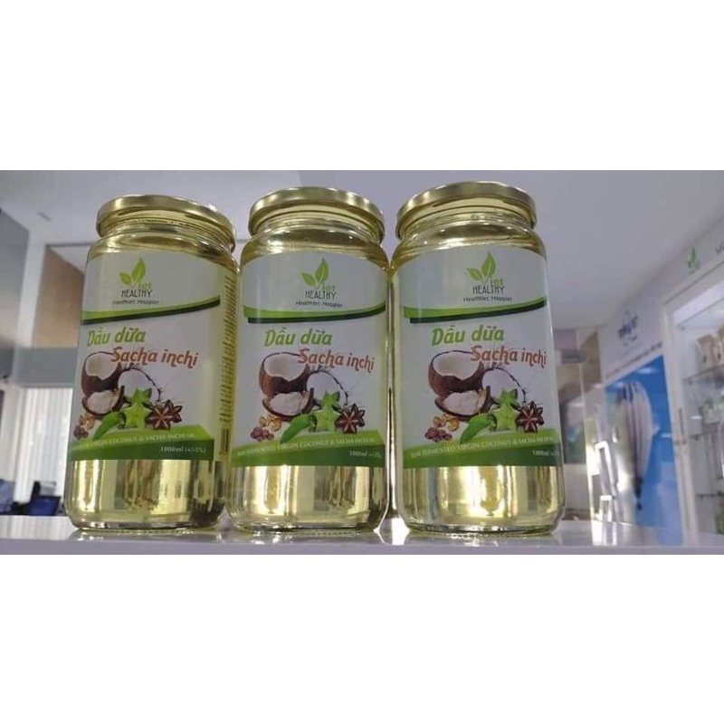 Dầu Dừa Sacha Inchi Viethealthy 1 lít healthy tốt cho sức khoẻ