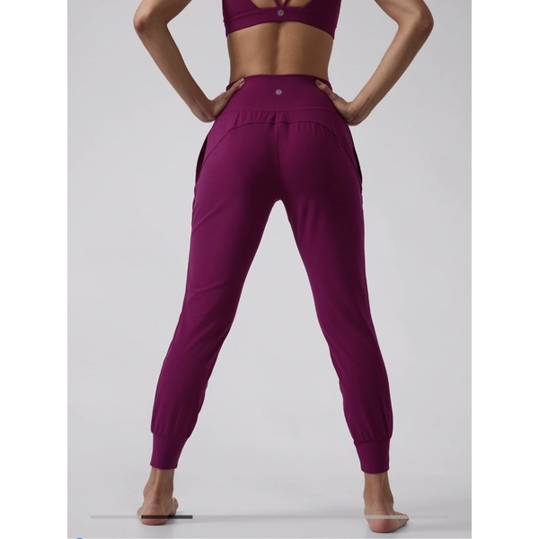 Quần jogger nữ bigsize Athle/a xuất dư xịn