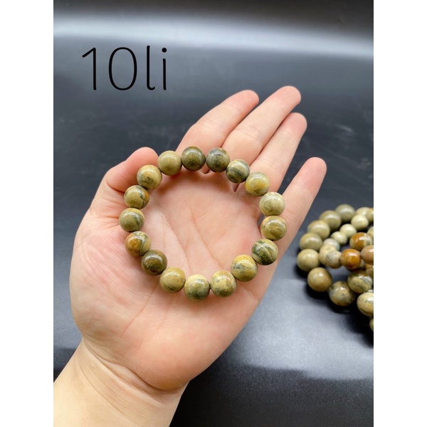 Vòng Tay Gỗ Hoá Thạch Phong Thuỷ