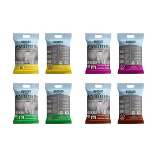 15l CÁT MÈO VỆ SINH GUMIHO ÍT BỤI , vón tốt , không bết đáy cho mèo