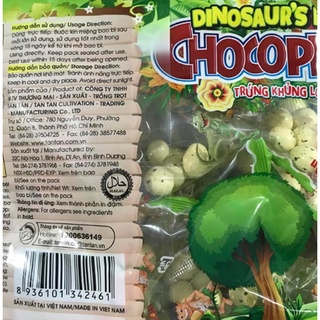 Socola Đậu Phộng Chocoplus Trứng Khủng Long Tân Tân (Gói 192g)